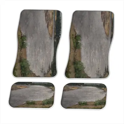 Summer On The Sysola River Car Foot Mats