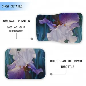 Spring Iris Car Foot Mats