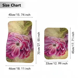 Smell Of Rose Car Foot Mats