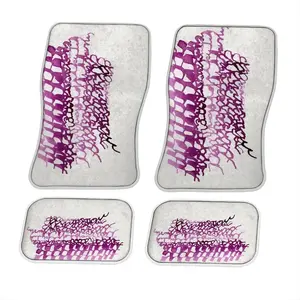 Calligraphic Landscape 004 Car Foot Mats