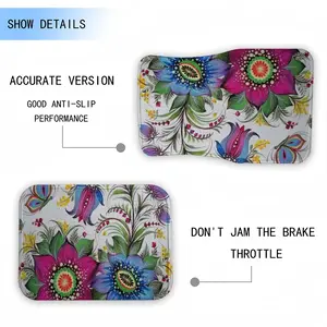 Flowers And Butterflies Car Foot Mats