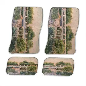 Bridge Over Canal Car Foot Mats