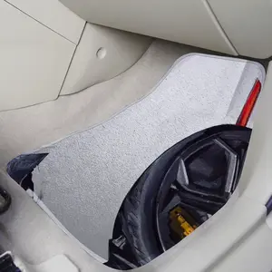 Lamborghini And Ribbons Car Foot Mats