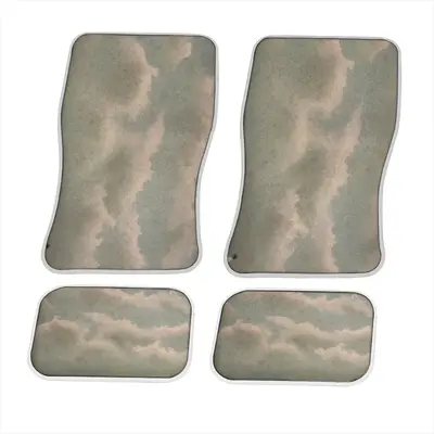 A Day At The Beach Mother And Child Car Foot Mats