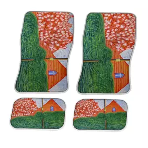 Verdant Curtain Car Foot Mats