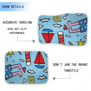 Seaside Car Foot Mats