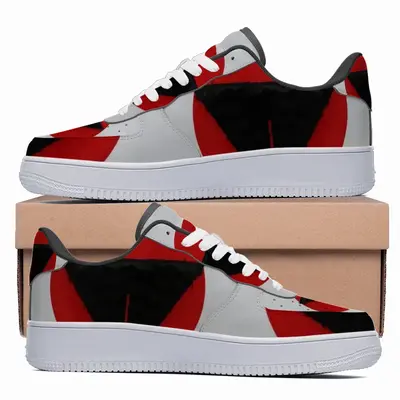 Men Pubic Flag Japan Low Top Shoes