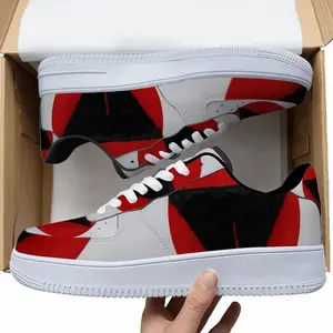 Men Pubic Flag Japan Low Top Shoes