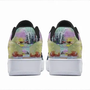 Men Moon Reflection Low Top Shoes