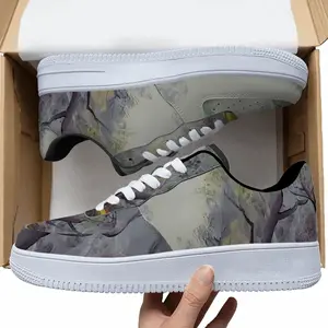 Men Misty Trees Low Top Shoes