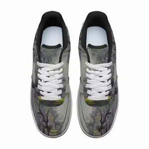 Men Misty Trees Low Top Shoes