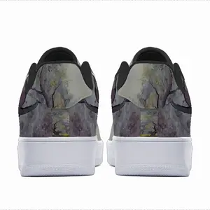 Men Misty Trees Low Top Shoes