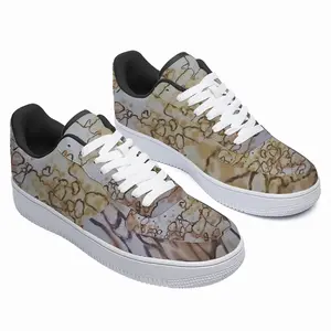 Men Sand Stone Images Low Top Shoes