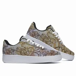 Men Sand Stone Images Low Top Shoes