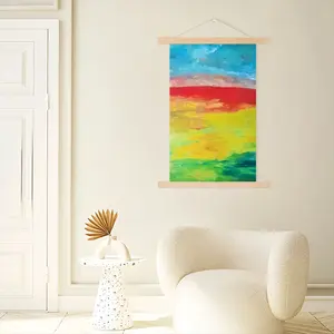 Earthly Aurora Hang Adornment Painting (Multi-Size)