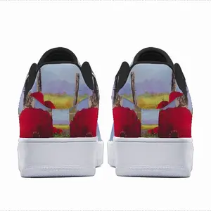 Men Fence Poppies Low Top Shoes