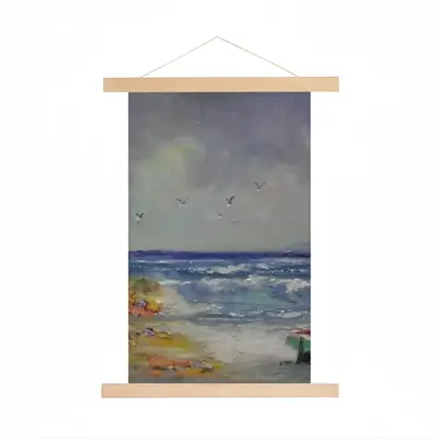 Resting On The Beach Hang Adornment Painting (Multi-Size)