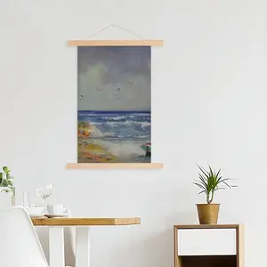 Resting On The Beach Hang Adornment Painting (Multi-Size)