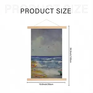 Resting On The Beach Hang Adornment Painting (Multi-Size)