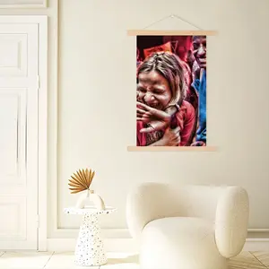 How To Party In Africa #007 Hang Adornment Painting (Multi-Size)