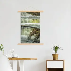 Minnihaha-Curling Waterfall Hang Adornment Painting (Multi-Size)