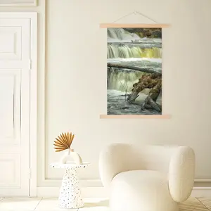 Minnihaha-Curling Waterfall Hang Adornment Painting (Multi-Size)