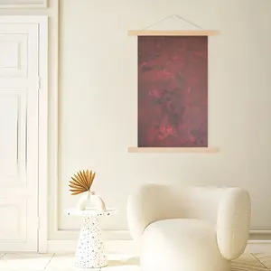 African Red Hang Adornment Painting (Multi-Size)