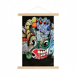 Two-Faced Demon Hang Adornment Painting (Multi-Size)