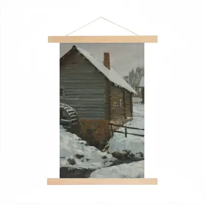 Old Mill Hang Adornment Painting (Multi-Size)