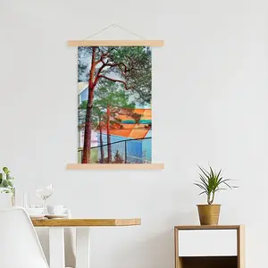 Deep Breath Hang Adornment Painting (Multi-Size)