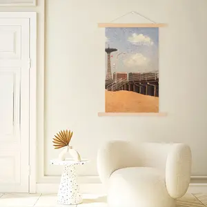 Coney Island Boardwalk Hang Adornment Painting (Multi-Size)