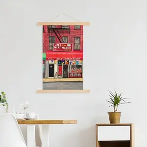 Joes Meat Market New York City Hang Adornment Painting (Multi-Size)