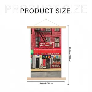 Joes Meat Market New York City Hang Adornment Painting (Multi-Size)