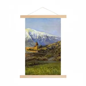 Mountain Ararat And Monastery Khor Virap Hang Adornment Painting (Multi-Size)