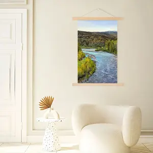 Landscape Impressionism White River Hang Adornment Painting (Multi-Size)