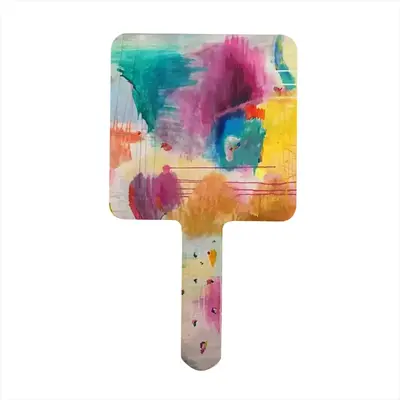 Summer #4 Square Handle Mirror