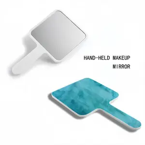 The Sea Square Handle Mirror