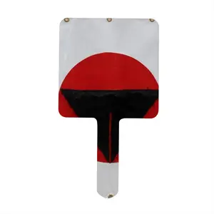 Pubic Flag Japan Square Handle Mirror