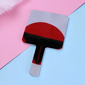 Pubic Flag Japan Square Handle Mirror