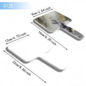 Mystical Shrapnel Square Handle Mirror