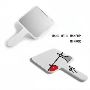 Drying Love Square Handle Mirror