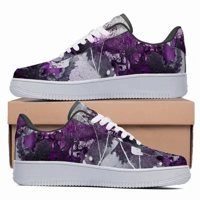 Men Basic Violet Low Top Shoes