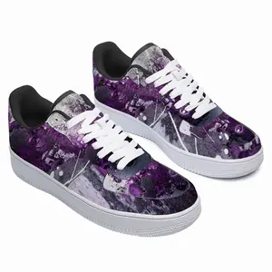 Men Basic Violet Low Top Shoes