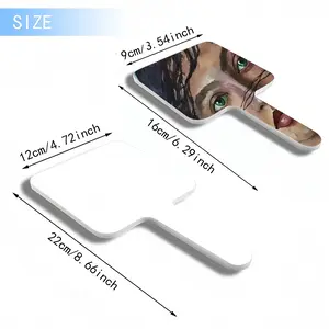 The Wind Square Handle Mirror