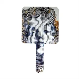 The Revealed Life Of Marylin Monroe Square Handle Mirror