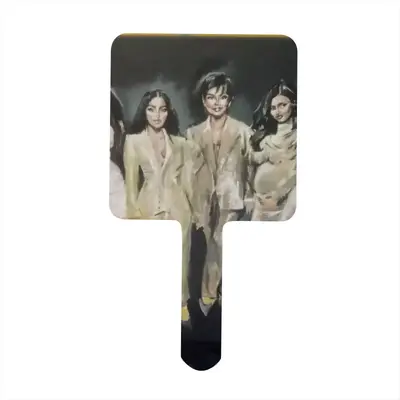 Kardashian Jenner Family Square Handle Mirror