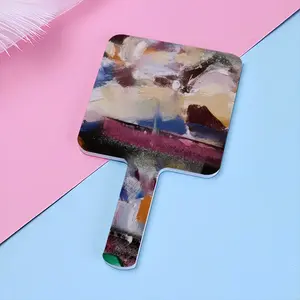 Milk Square Handle Mirror