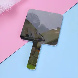 First Snow Square Handle Mirror