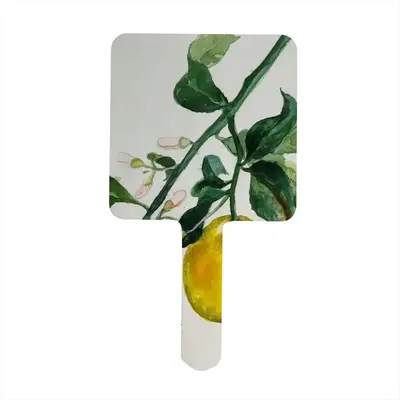 Lemon Branch Square Handle Mirror