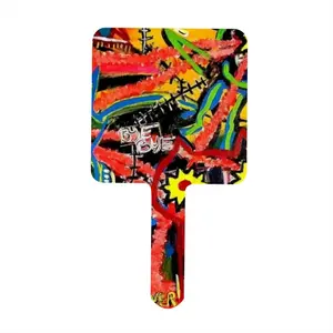 Animal Camp Square Handle Mirror